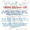 Đấu giá quyền sử dụng 51 suất đất cho nhân dân làm nhà ở tại khu dân cư mới xã Chính Nghĩa, huyện Kim Động, tỉnh Hưng Yên (Đợt 2)